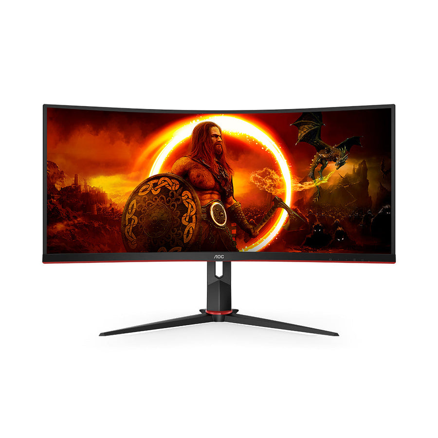 AOC CU34G2XP/BK - 34" WQHD 180Hz Curved Gaming Monitor