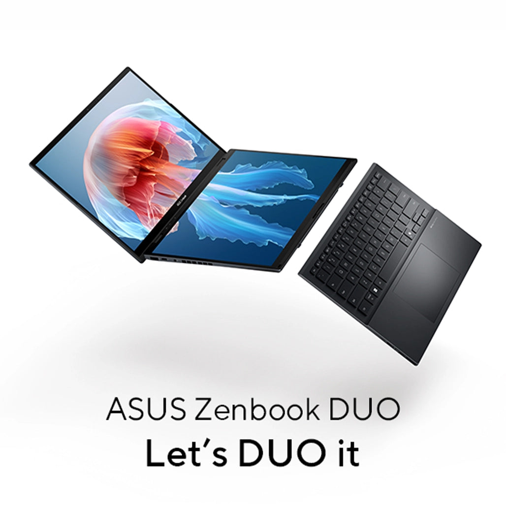 ASUS ZenBook Duo UX8406CA-IS99T 14" Dual-Screen Laptop - Core Ultra 9 285H, Intel Arc, 32GB RAM, 2TB SSD, Touchscreen | UX8406CA-IS99T