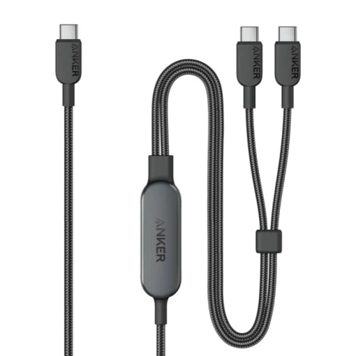 Anker 2-in-1 USB-C to USB-C Cable (140W, Braided)