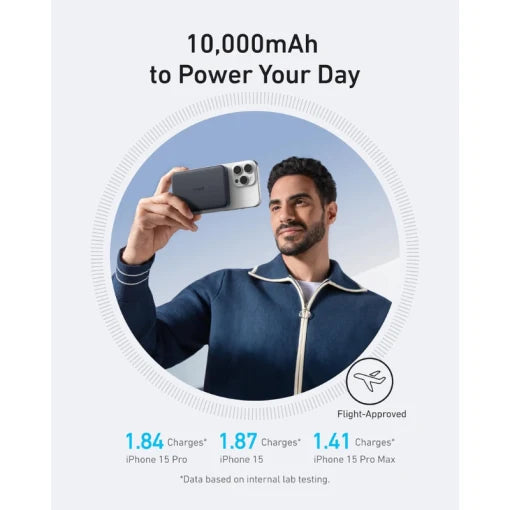 Anker MagGo Power Bank (10K, Slim) view 3