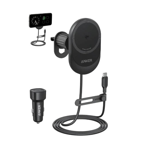 Anker MagGo Wireless Car Charger (15W)