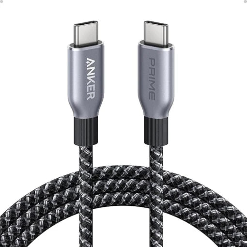 Anker Prime USB-C to USB-C Cable (240W, Upcycled-Braided)