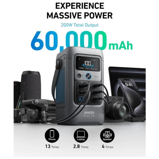 Anker SOLIX C200 DC Portable Power Station view 1
