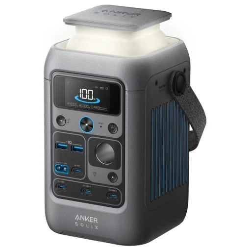 Anker SOLIX C300 DC Portable Power Station – 288Wh LiFePO4 Battery, 300W Output