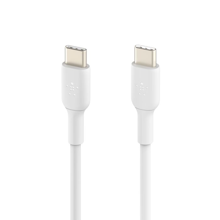Belkin BoostCharge USB-C to USB-C Cable 60W White view 1