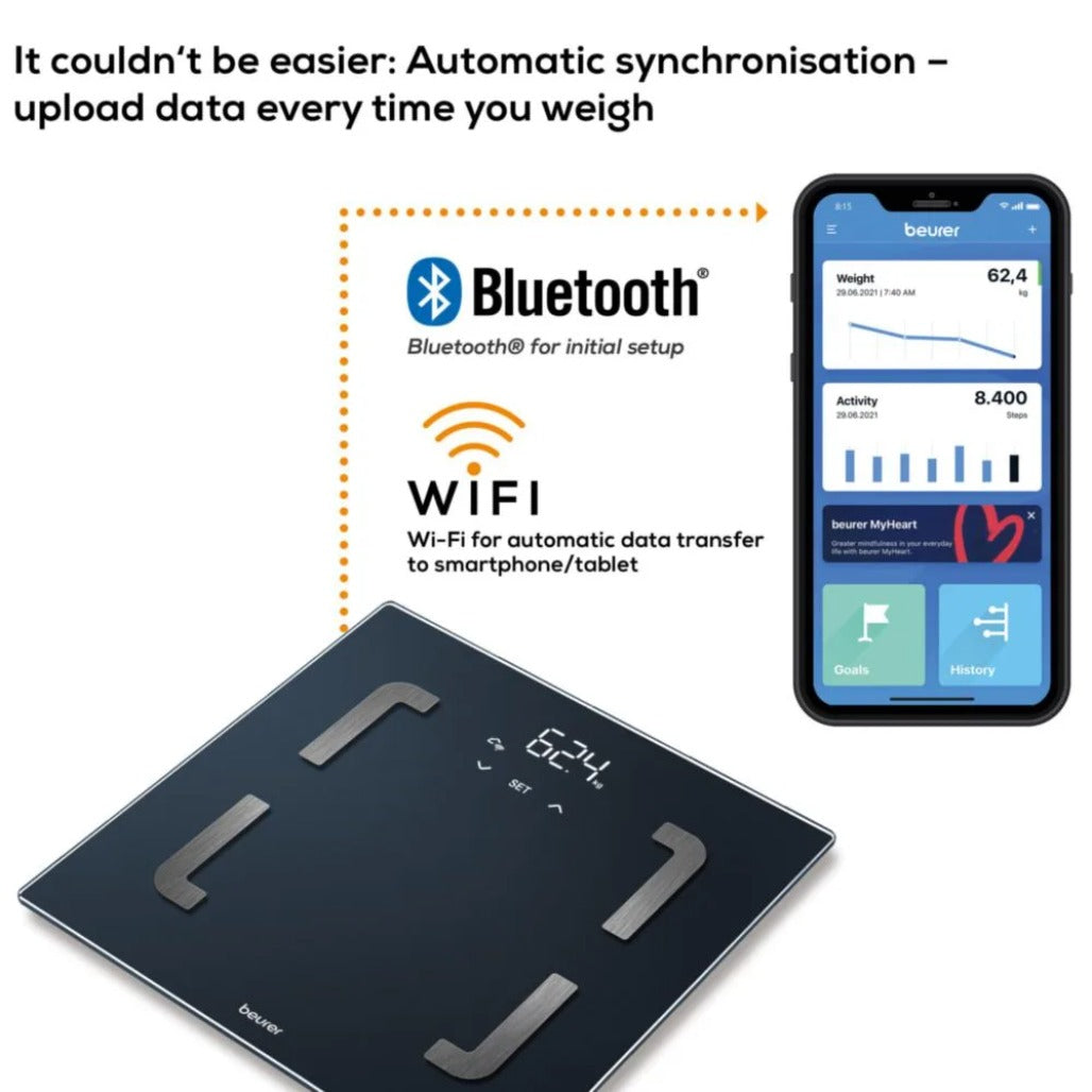 Beurer BF 880 WiFi Diagnostic Bathroom Scale view 5