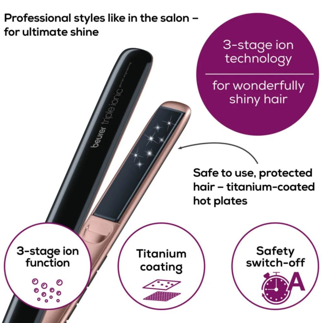 Beurer HS 80 Hair Straightener view 2