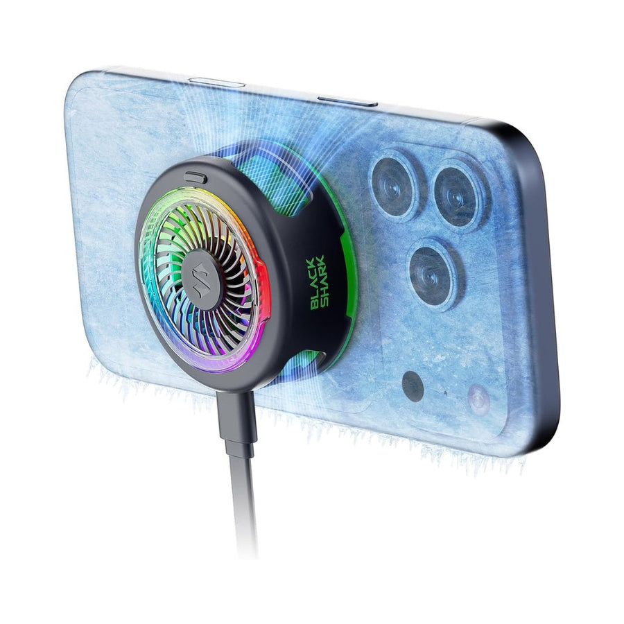 Black Shark Magnetic Cooler 6 - 20W Phone Cooler with RGB