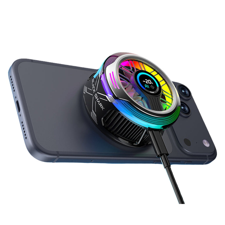 Black Shark Magnetic Cooler 6 Pro - 35W Phone Cooler with Smart Display