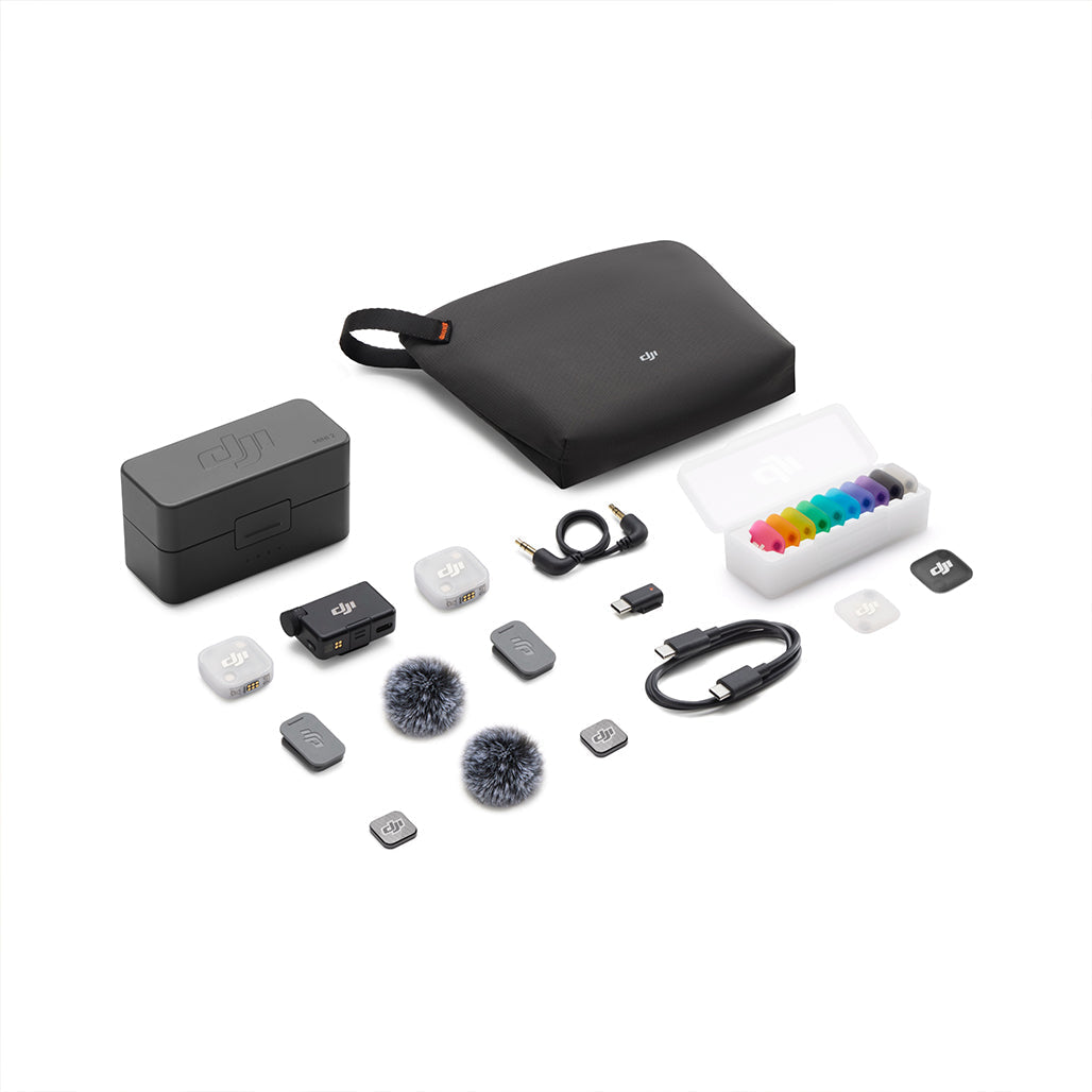 DJI Mic Mini 2 (2 TX + 1 RX + Charging Case)