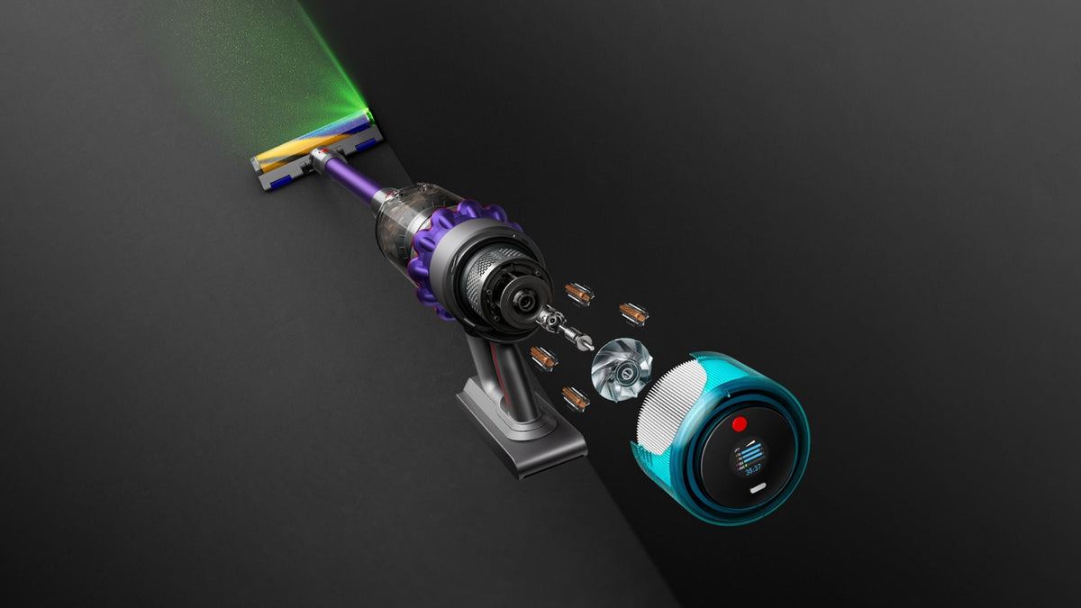 Dyson Gen5detect Absolute Cordless Vacuum Cleaner (Purple/Iron)