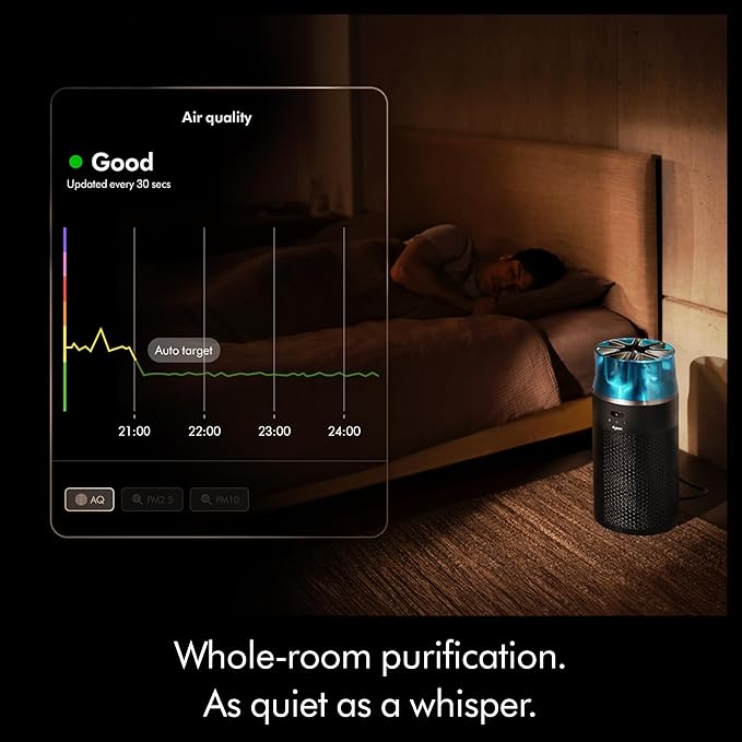 Dyson HushJet Purifier Compact (Black/Teal)