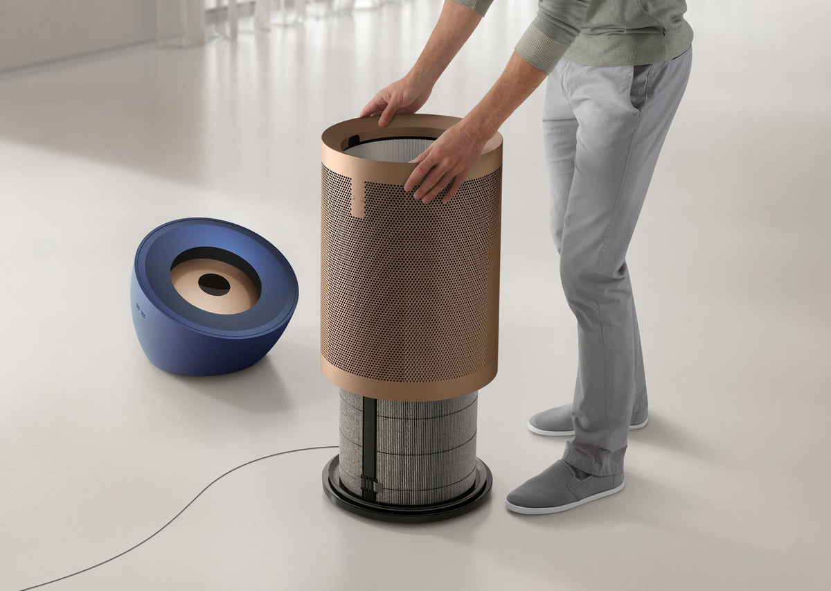 Dyson Purifier Big+Quiet Formaldehyde BP04 (Prussian Blue/Gold)