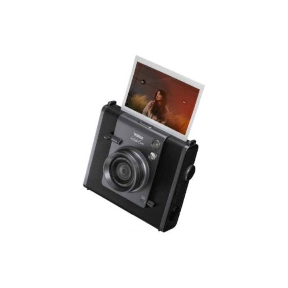FUJIFILM Instax Wide Evo Hybrid Instant Camera - Black view 1