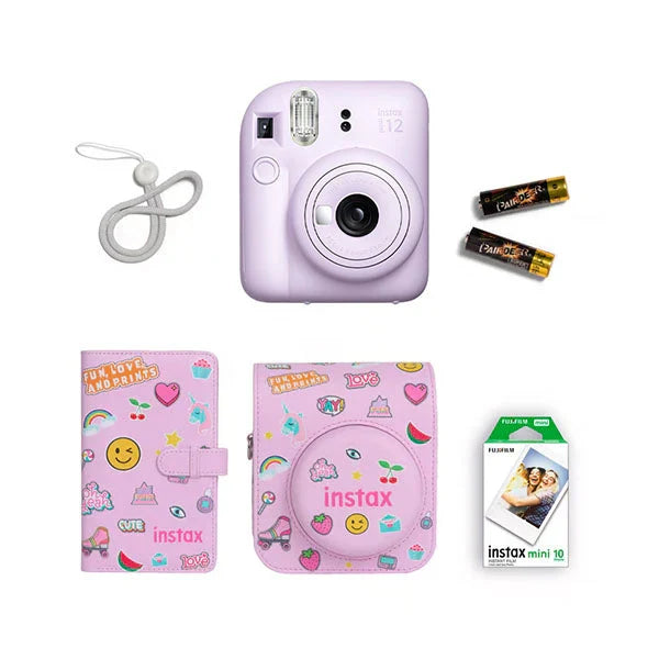 FUJIFILM Instax mini 12 Gift Box Lilac Purple
