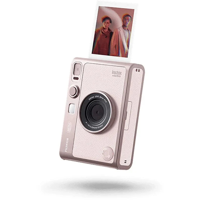 FUJIFILM Instax mini Evo Hybrid Instant Camera (USB-C) Pink