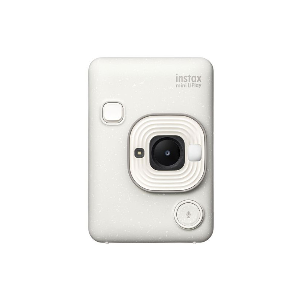 FUJIFILM Instax mini LiPlay HM1 Hybrid Instant Camera Misty White