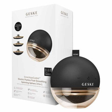 GESKE Electric Pumice Foot Smoothing Spinning Sphere 8-in-1