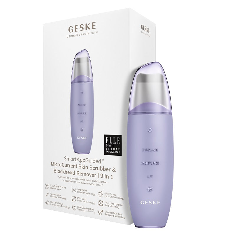 GESKE MicroCurrent Skin Scrubber & Blackhead Remover 9-in-1 view 2