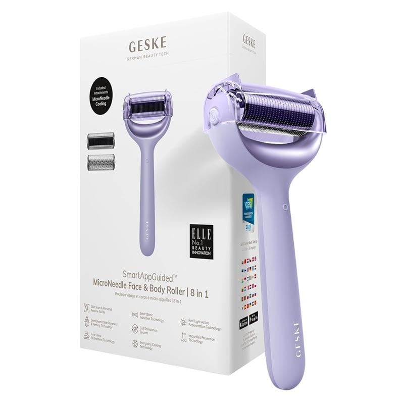 GESKE MicroNeedle Face & Body Roller 8-in-1 view 2