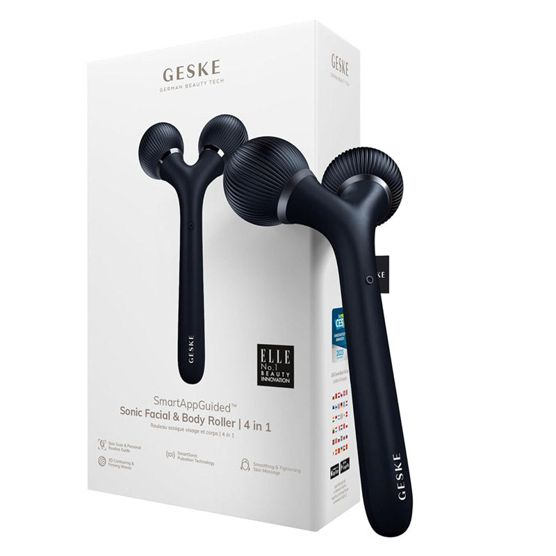 GESKE Sonic Facial & Body Roller 4-in-1