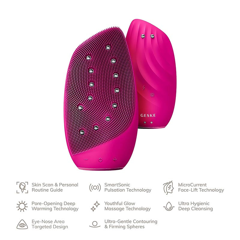 GESKE Sonic Thermo Facial Brush & Face-Lifter 8-in-1 view 1