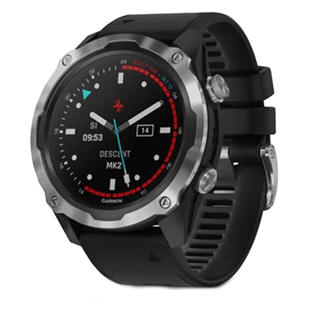 Garmin Descent Mk2 Dive Computer - Stainless Steel with Black Band