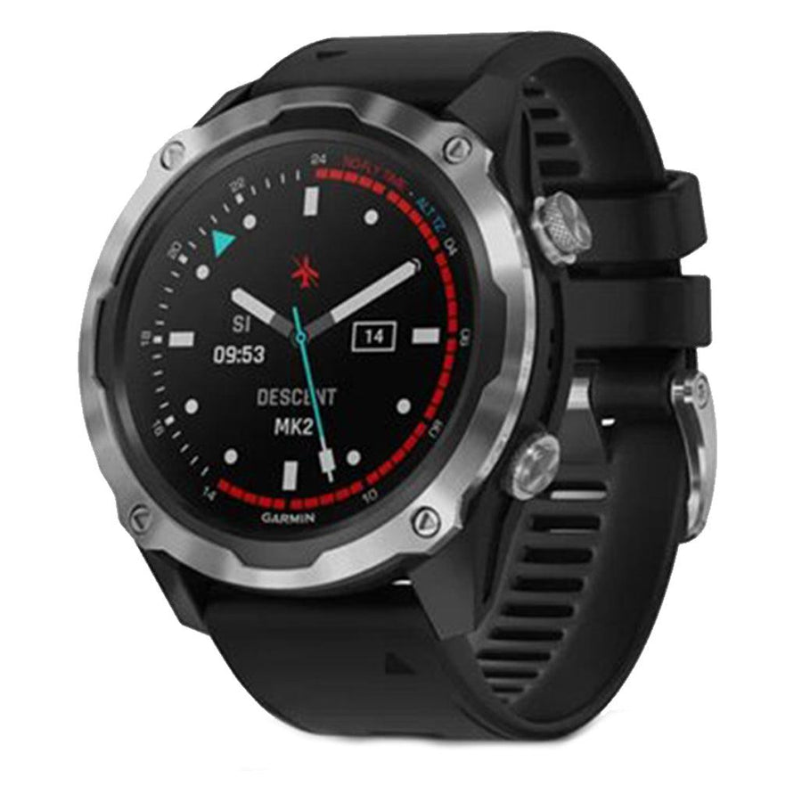 Garmin Descent Mk2 Dive Computer - Stainless Steel with Black Band
