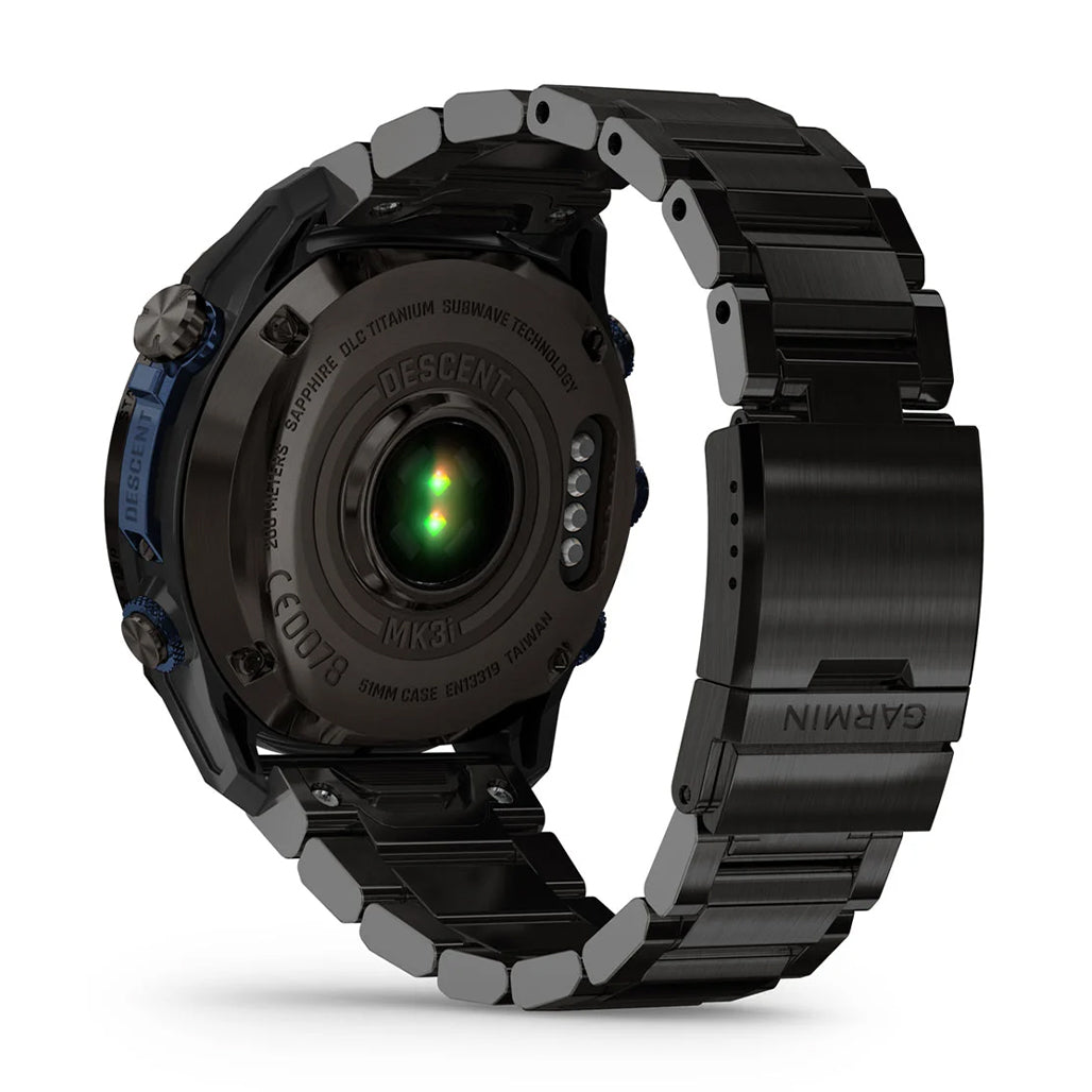 Garmin Descent Mk3i 51mm Carbon Grey DLC Titanium Dive Computer - DLC Titanium Band view 2