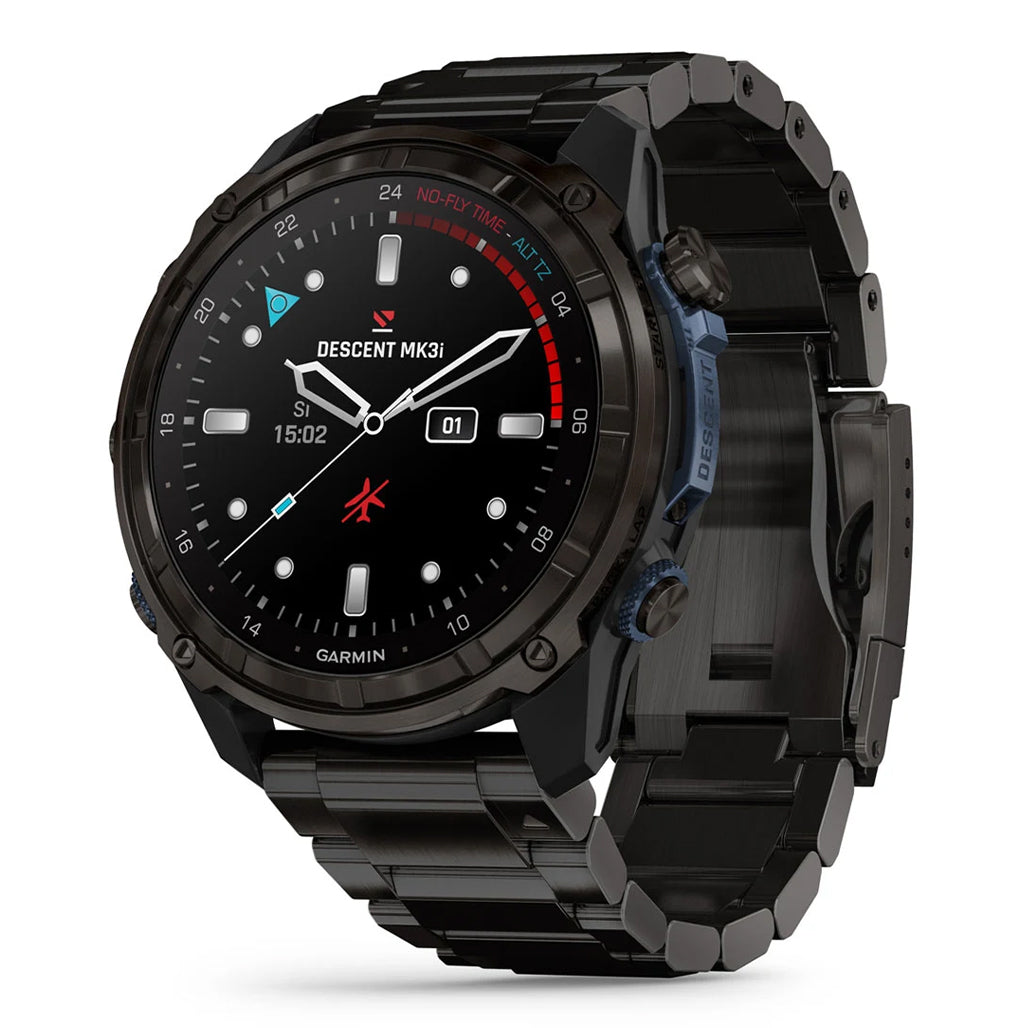 Garmin Descent Mk3i 51mm Carbon Grey DLC Titanium Dive Computer - DLC Titanium Band