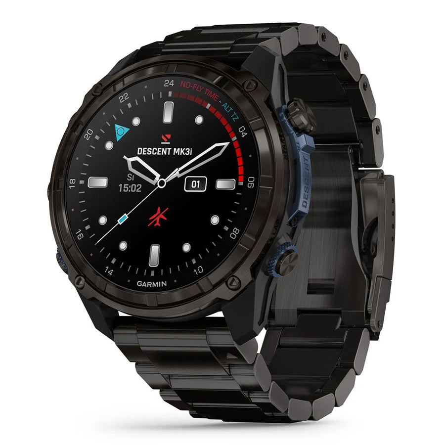 Garmin Descent Mk3i 51mm Carbon Grey DLC Titanium Dive Computer - DLC Titanium Band