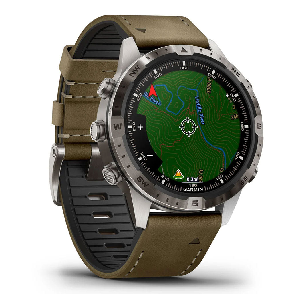 Garmin MARQ Adventurer (Gen 2) Titanium GPS Smartwatch view 1