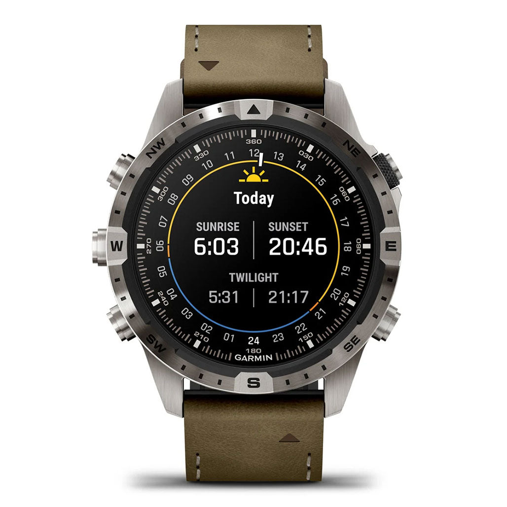 Garmin MARQ Adventurer (Gen 2) Titanium GPS Smartwatch view 9