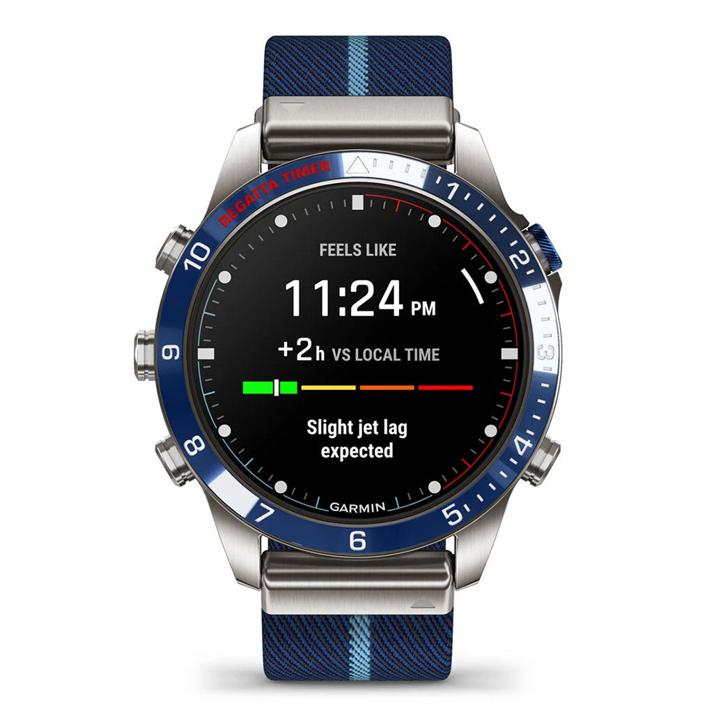 Garmin MARQ Captain (Gen 2) Titanium GPS Smartwatch view 4