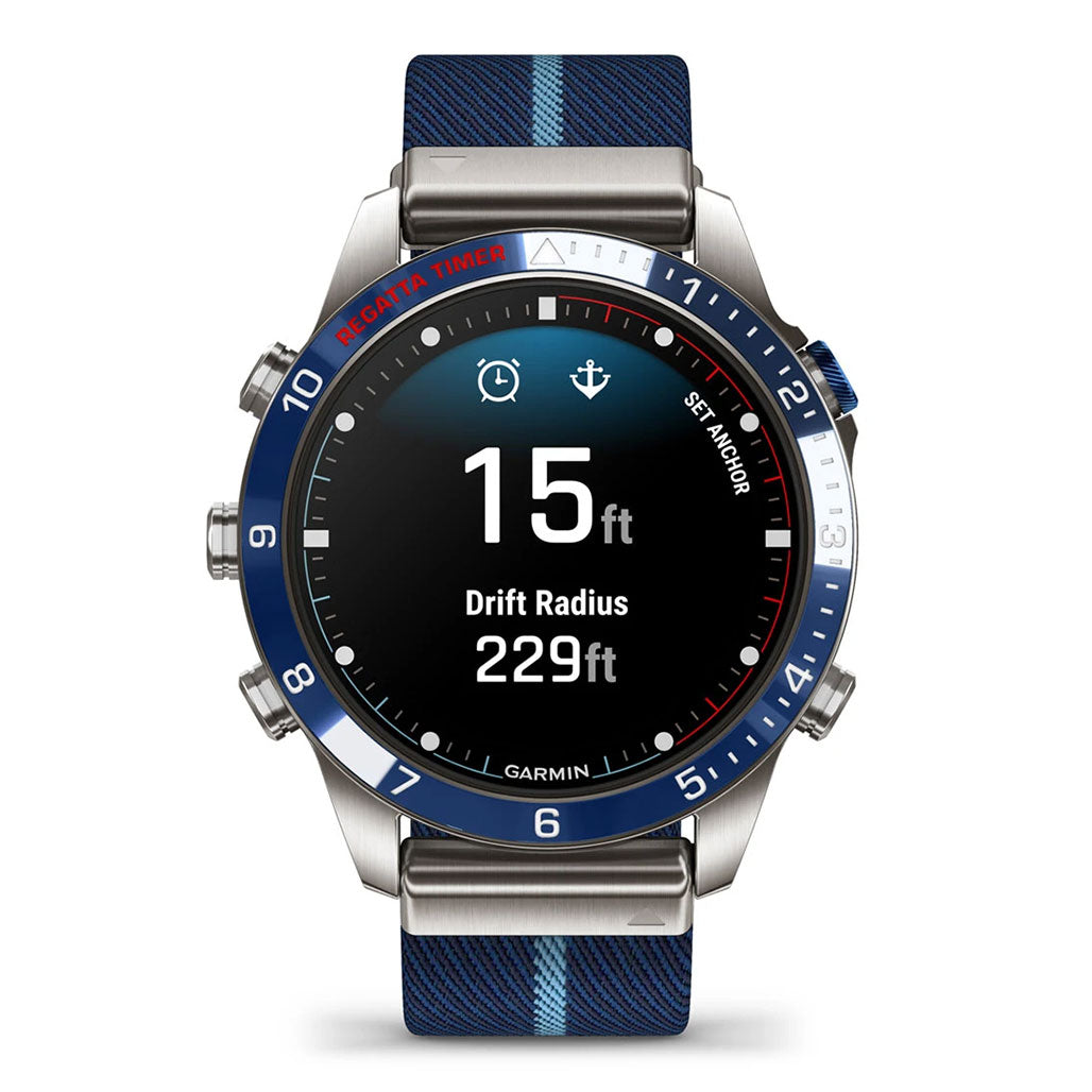 Garmin MARQ Captain (Gen 2) Titanium GPS Smartwatch view 9