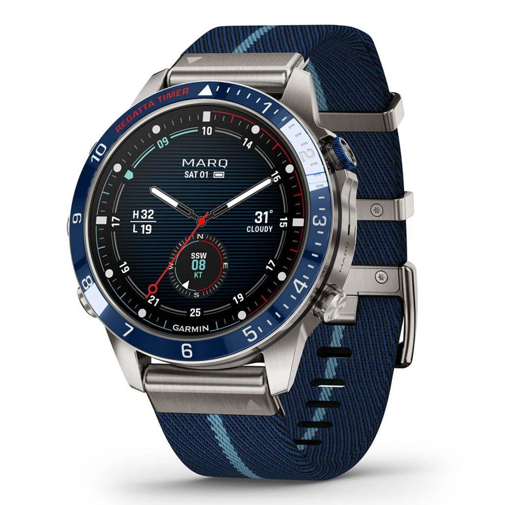 Garmin MARQ Captain (Gen 2) Titanium GPS Smartwatch