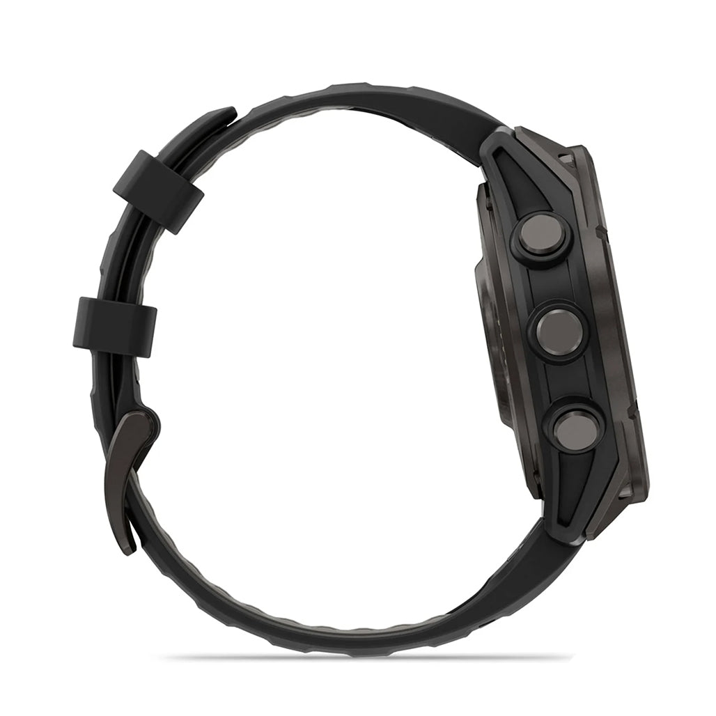 Garmin fenix 8 Pro 47mm AMOLED Smartwatch - Carbon Gray DLC Titanium view 3
