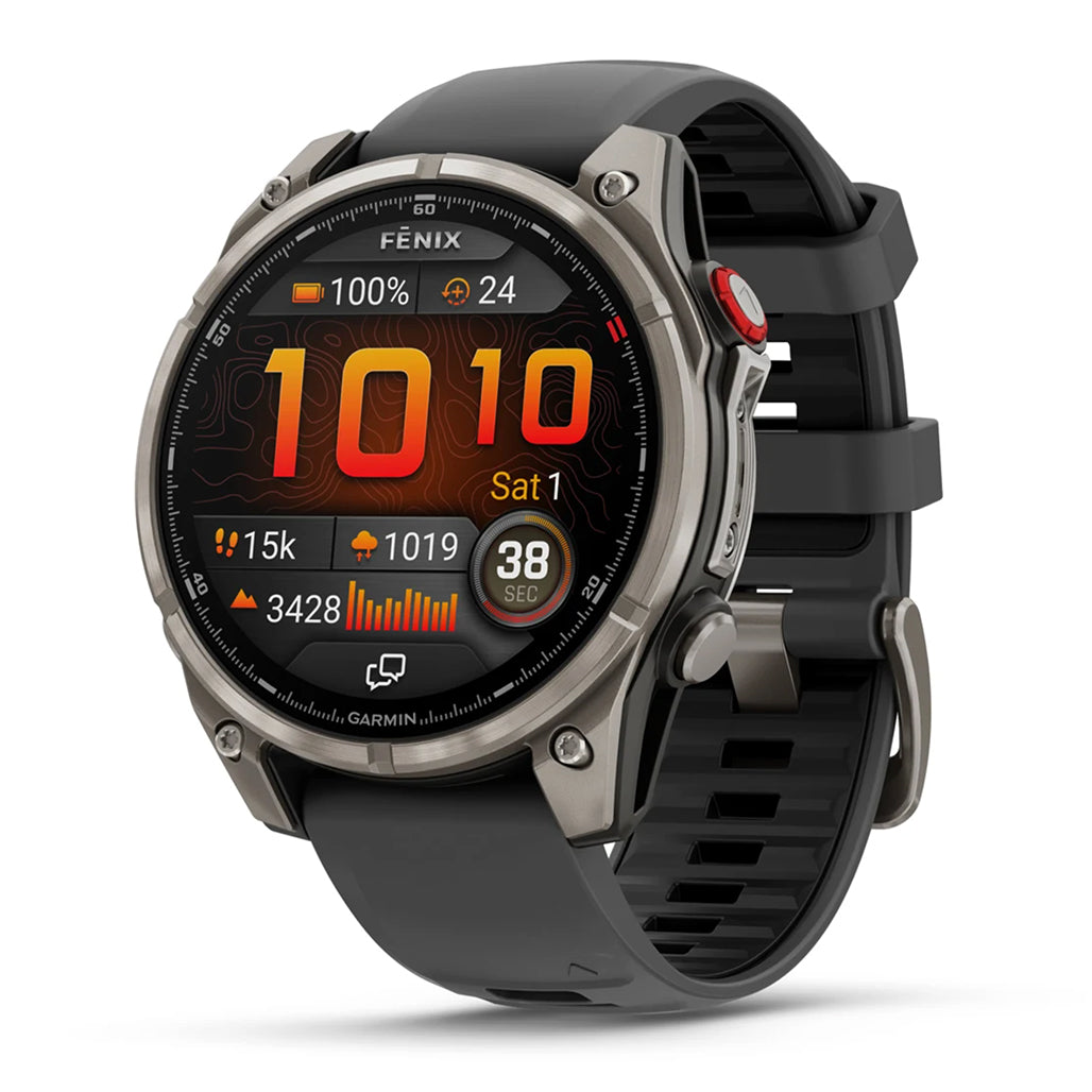 Garmin fenix 8 Pro 47mm AMOLED Smartwatch - Titanium Graphite view 1