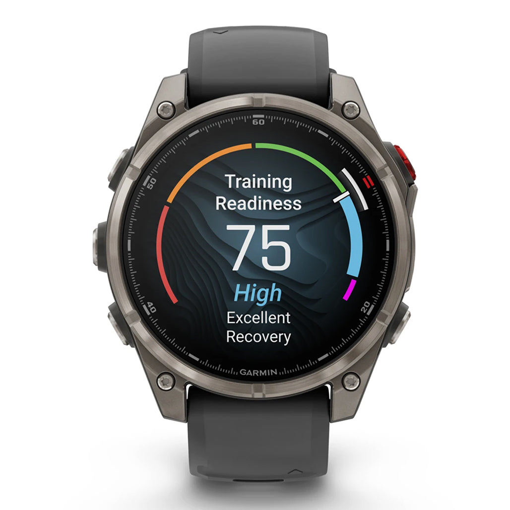 Garmin fenix 8 Pro 47mm AMOLED Smartwatch - Titanium Graphite view 5