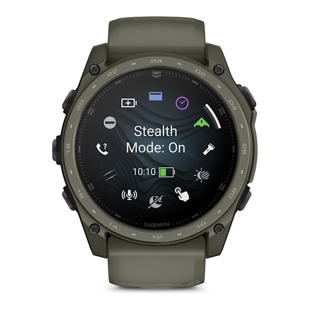 Garmin tactix 8 AMOLED 51mm Tactical Smartwatch - Olive Drab view 2