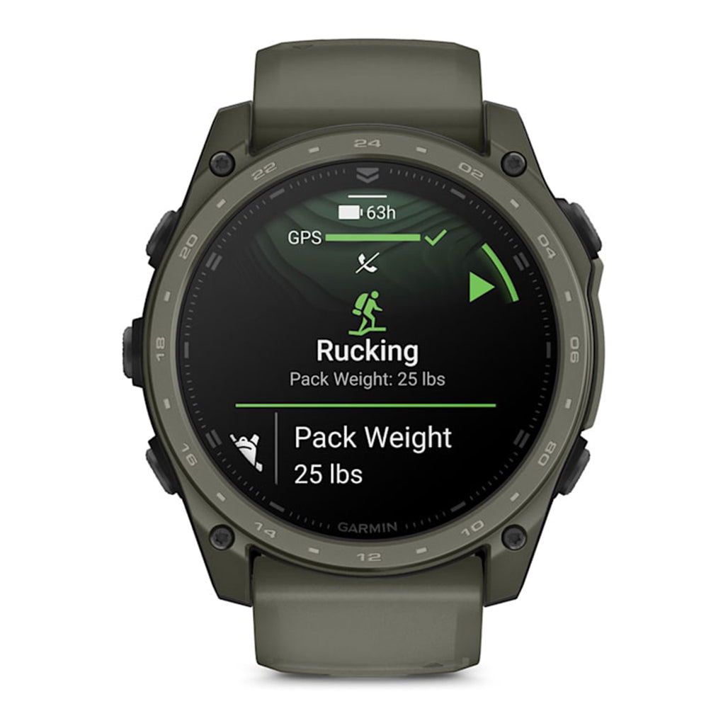 Garmin tactix 8 AMOLED 51mm Tactical Smartwatch - Olive Drab view 5