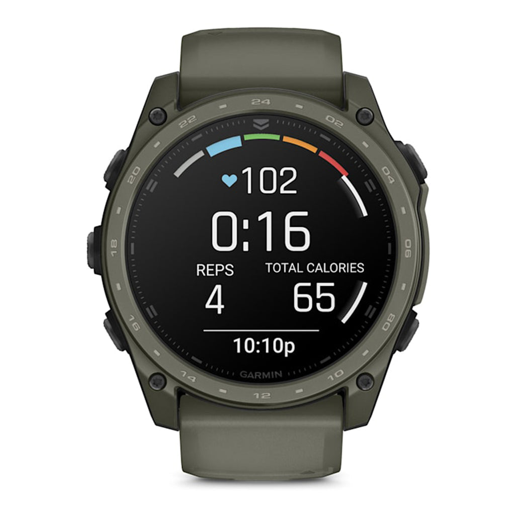 Garmin tactix 8 AMOLED 51mm Tactical Smartwatch - Olive Drab view 7