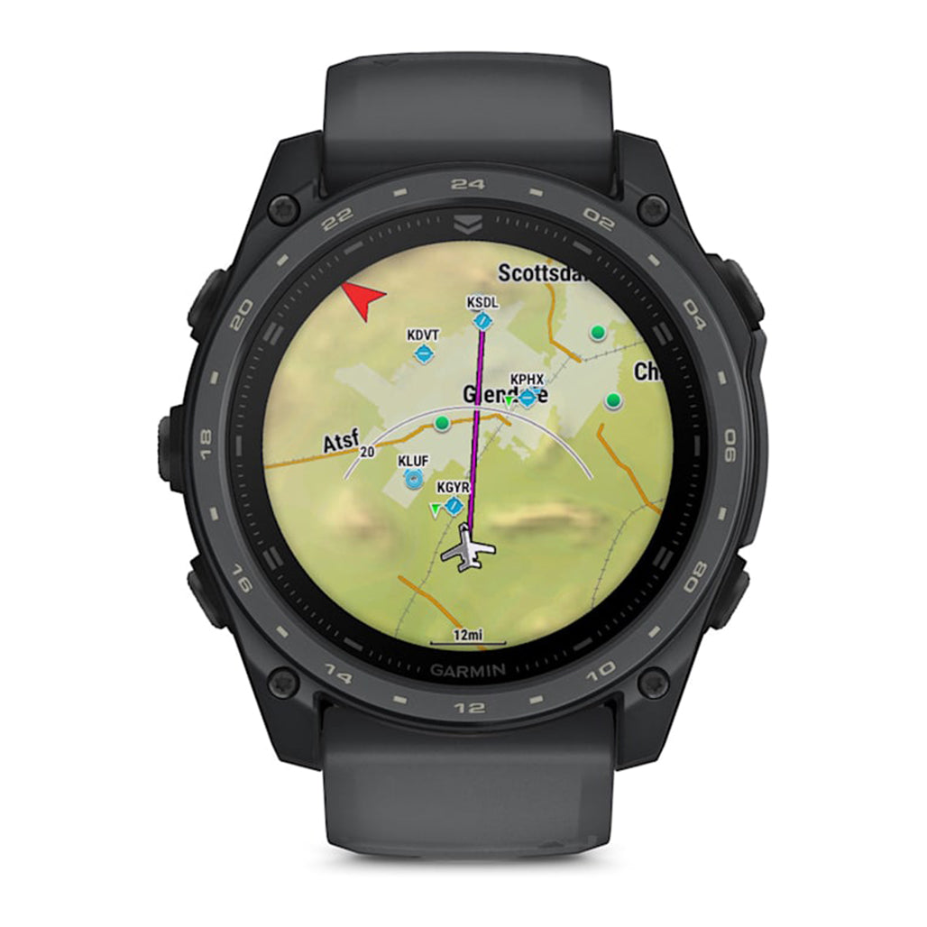 Garmin tactix 8 AMOLED 51mm Tactical Smartwatch - Slate Gray view 7