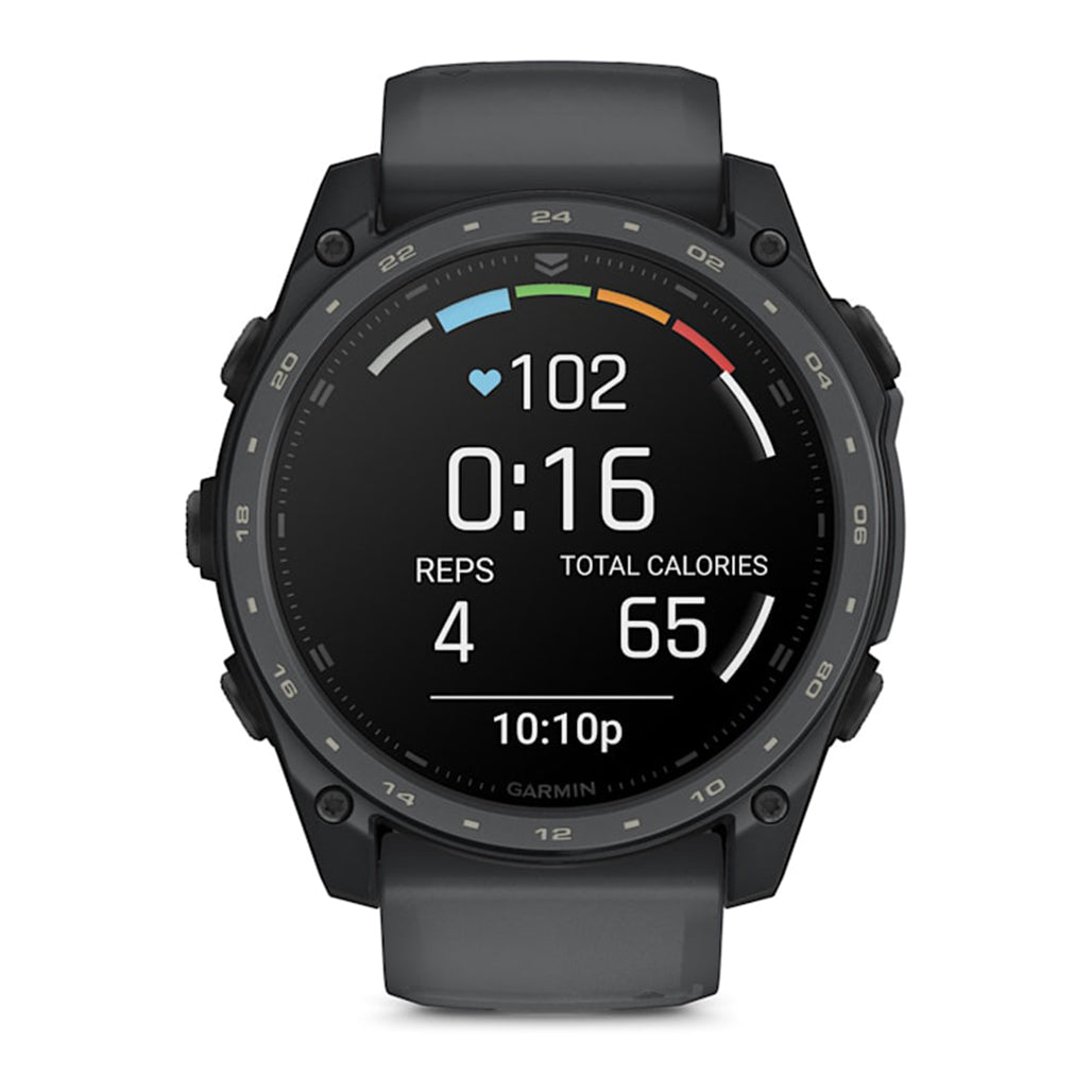 Garmin tactix 8 AMOLED 51mm Tactical Smartwatch - Slate Gray view 8