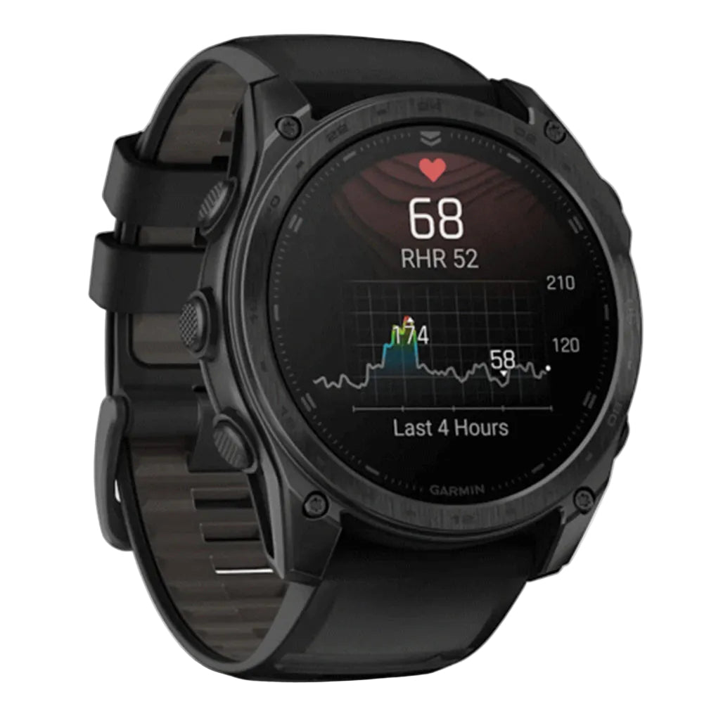 Garmin tactix 8 AMOLED 51mm Tactical Smartwatch - Tactical Black view 1