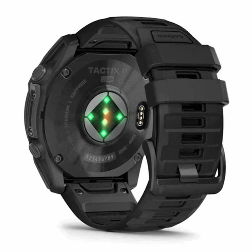 Garmin tactix 8 AMOLED 51mm Tactical Smartwatch - Tactical Black view 2