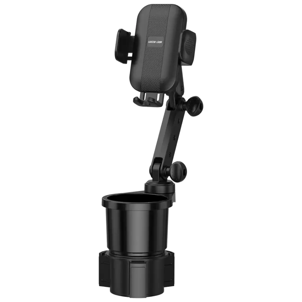 Green Lion 2-In-1 Flexgrip Car Cup Holder & Phone Mount view 1