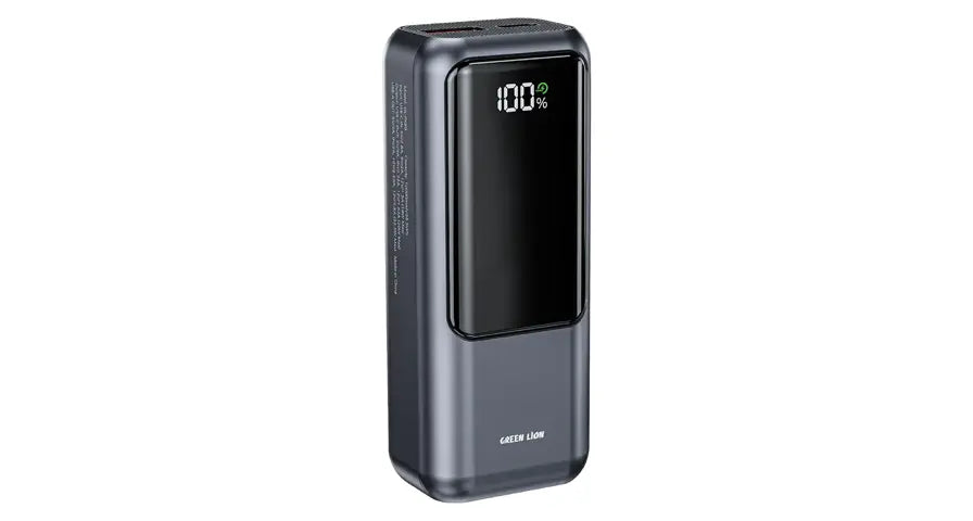 Green Lion Compact 10 10000mAh Power Bank - Grey