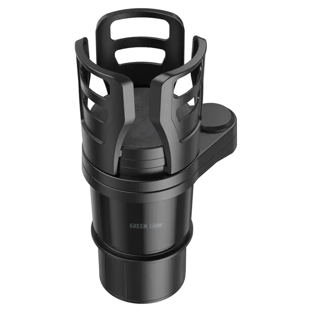 Green Lion Drive Flex 2-In-1 Cup Holder – Black view 1