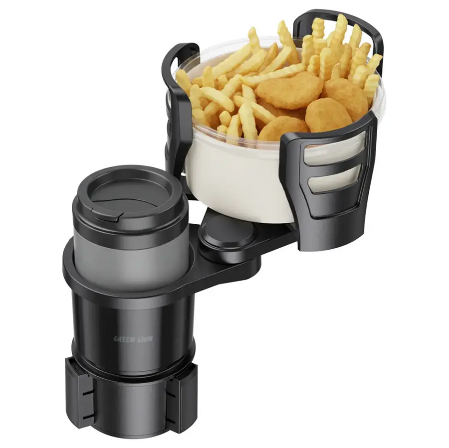 Green Lion Drive Flex 2-In-1 Cup Holder – Black